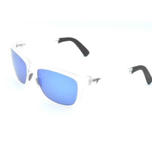 Maui Jim South Swell MJ 755-05CM Frost Crystal / Blue Hawaii Polarized L…